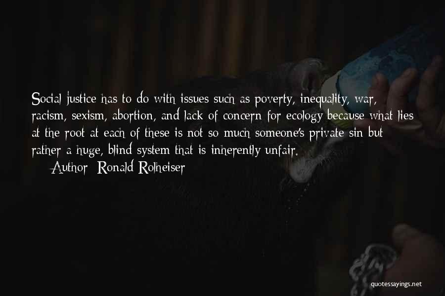 Unfair Justice System Quotes By Ronald Rolheiser