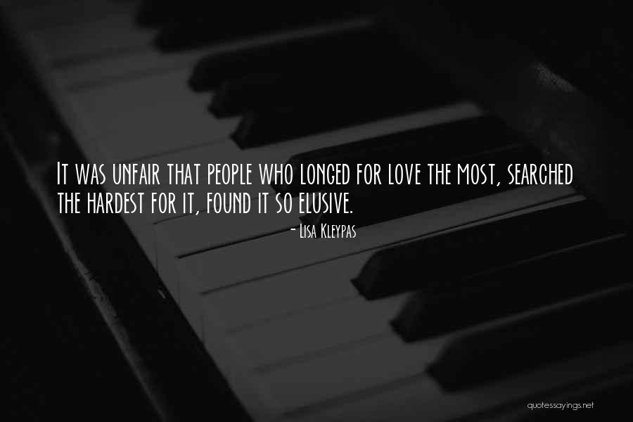 Unfair Love Quotes By Lisa Kleypas Unfair Love Quotes By Lisa Kleypas