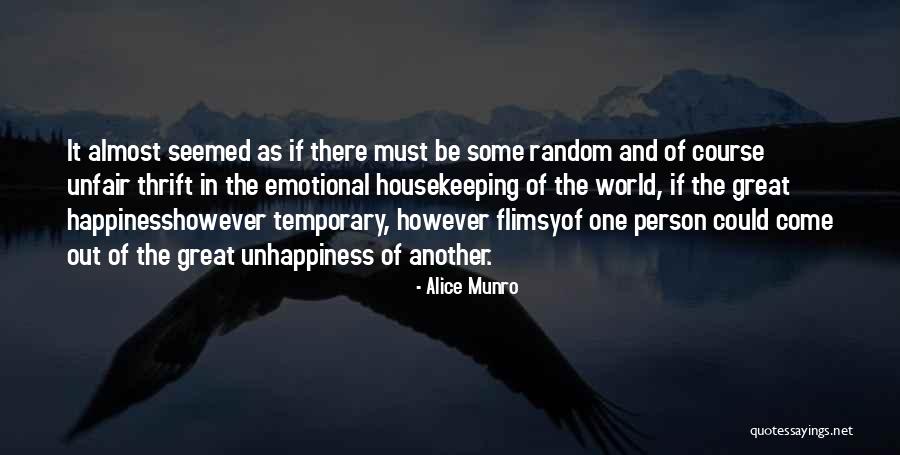 Unfair Quotes By Alice Munro