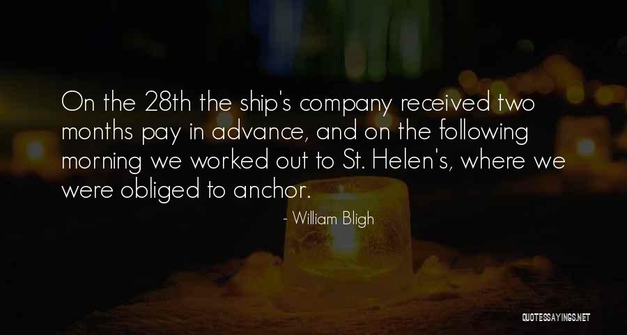 Unfamous Country Quotes By William Bligh Unfamous Country Quotes By William Bligh