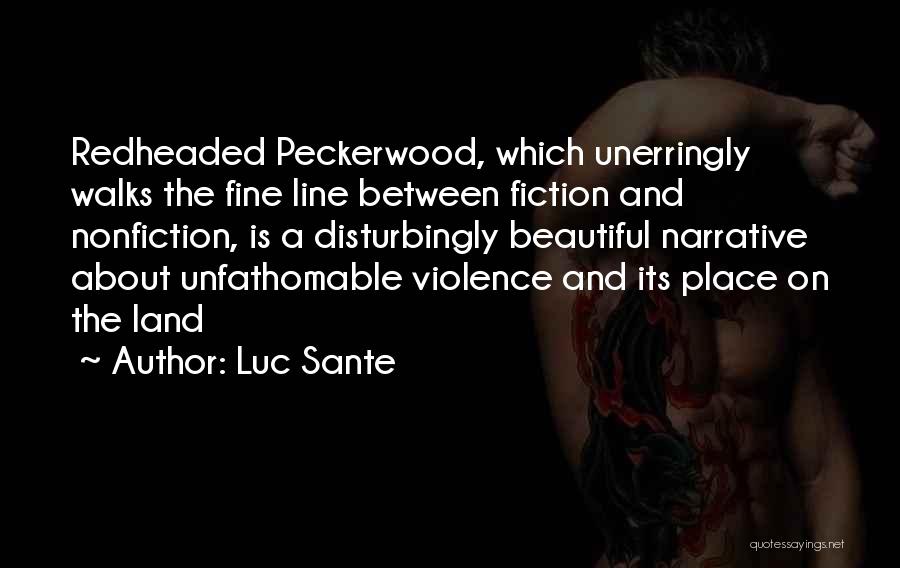 Unfathomable Quotes By Luc Sante