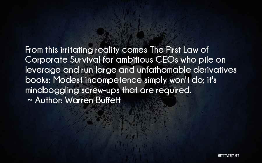 Unfathomable Quotes By Warren Buffett