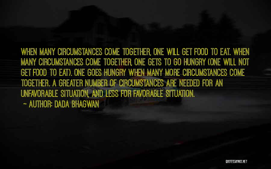 Unfavorable Circumstances Quotes By Dada Bhagwan