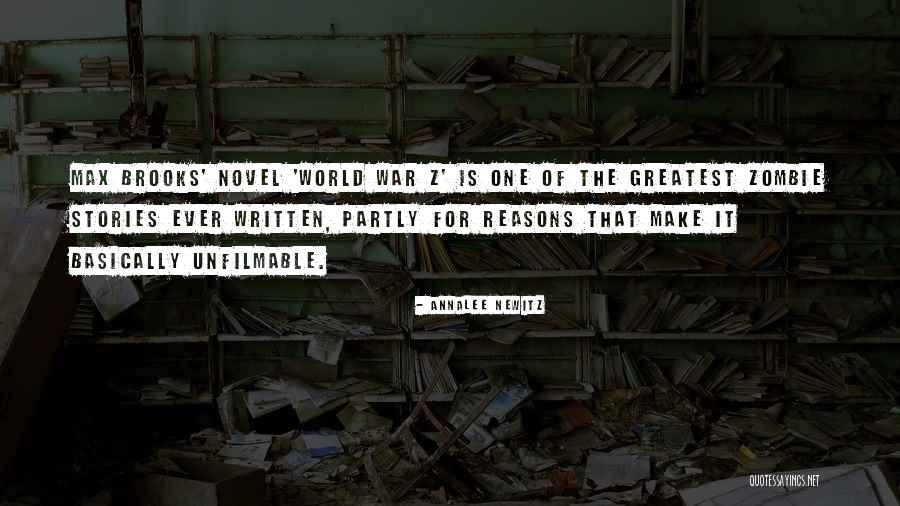 Unfilmable Quotes By Annalee Newitz Unfilmable Quotes By Annalee Newitz