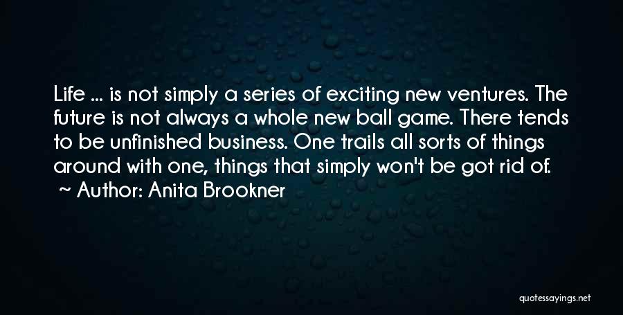Unfinished Business Quotes By Anita Brookner