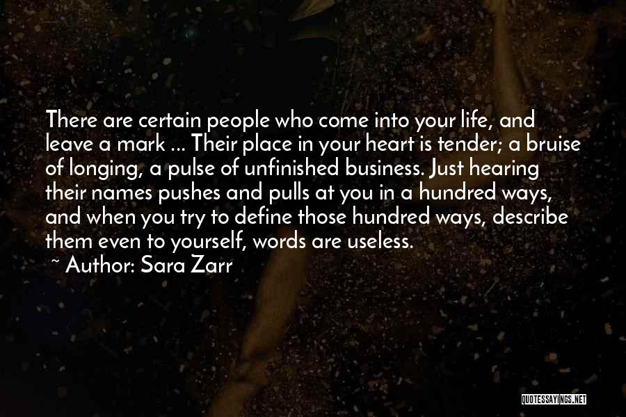 Unfinished Business Quotes By Sara Zarr