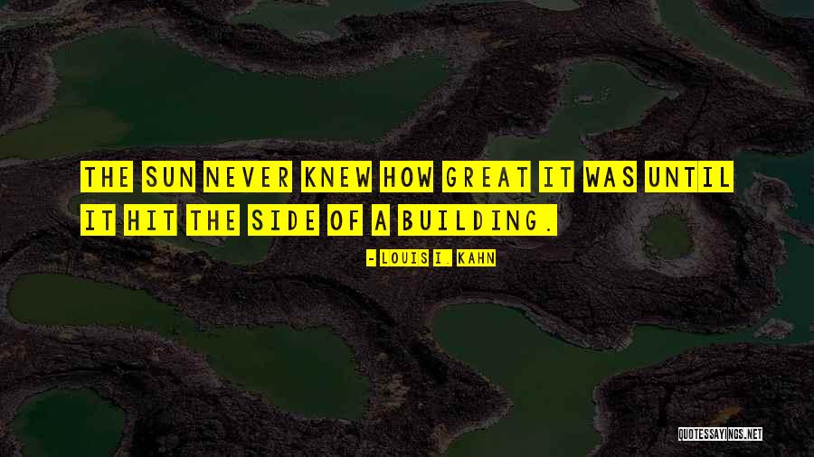 Unflawed Skin Quotes By Louis I. Kahn Unflawed Skin Quotes By Louis I. Kahn