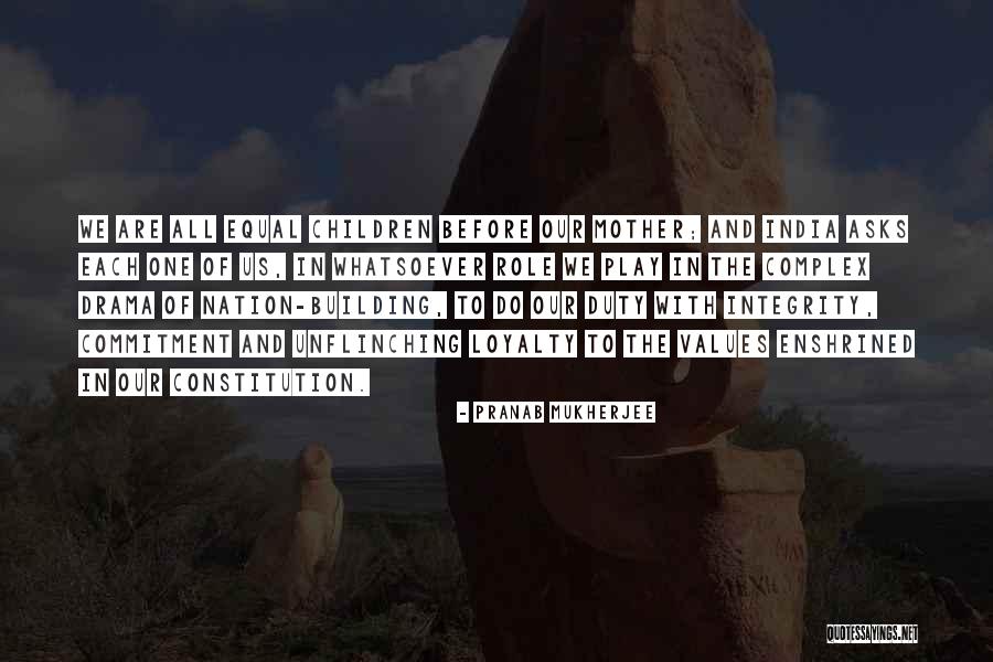 Unflinching Quotes By Pranab Mukherjee Unflinching Quotes By Pranab Mukherjee