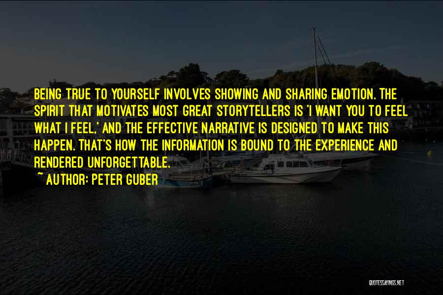 Unforgettable Experience Quotes By Peter Guber