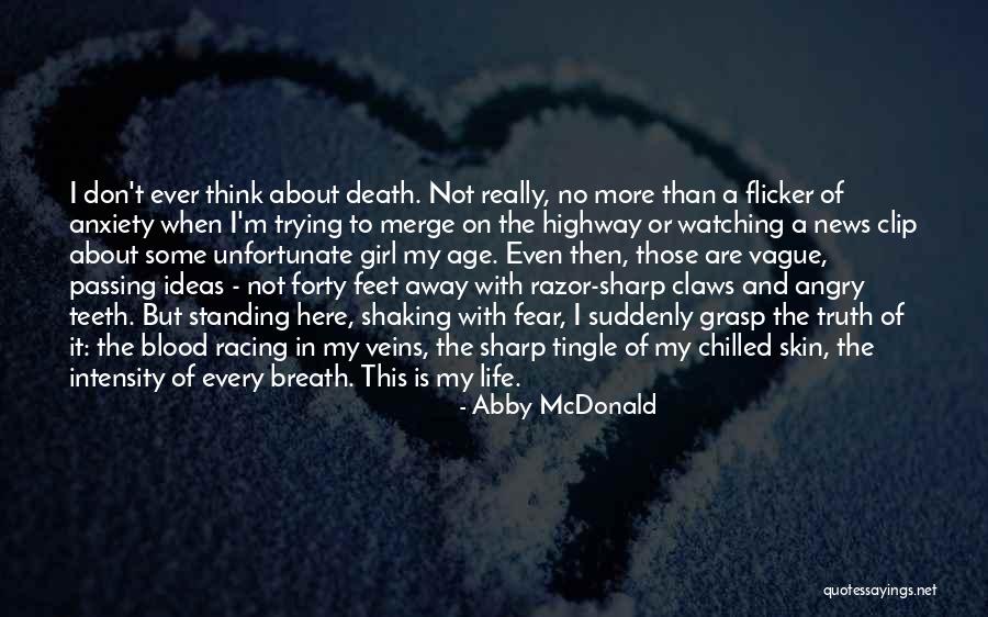 Unfortunate Life Quotes By Abby McDonald Unfortunate Life Quotes By Abby McDonald
