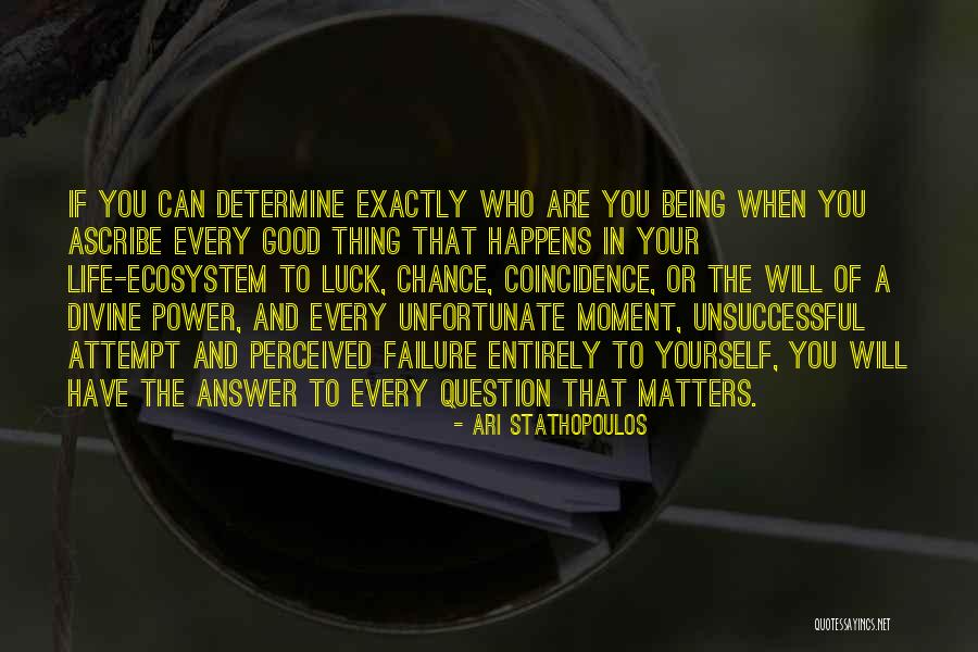 Unfortunate Life Quotes By Ari Stathopoulos Unfortunate Life Quotes By Ari Stathopoulos