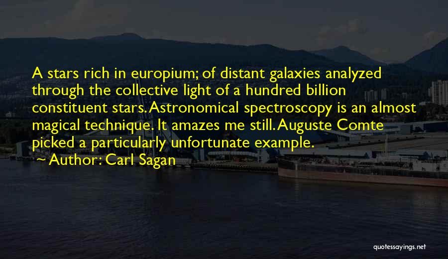 Unfortunate Me Quotes By Carl Sagan