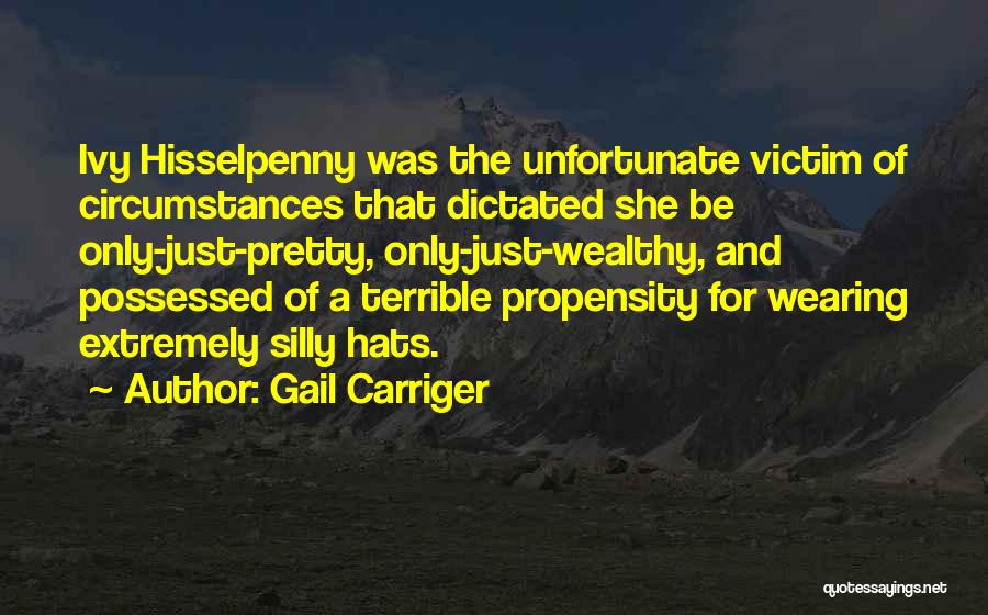 Unfortunate Quotes By Gail Carriger