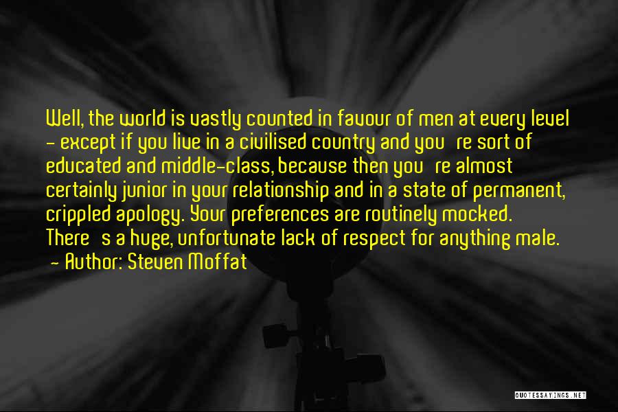 Unfortunate Relationship Quotes By Steven Moffat