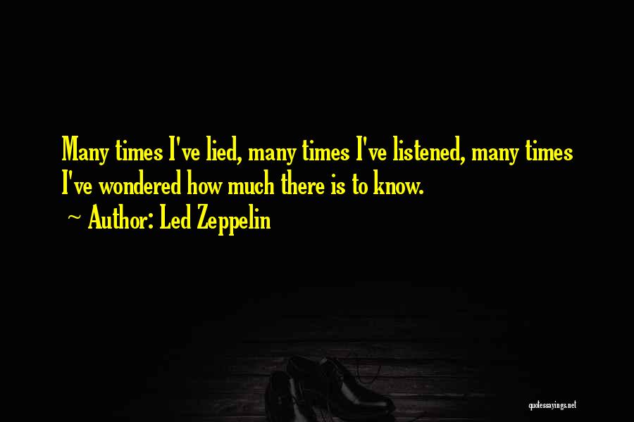 Unfruchtbarer Quotes By Led Zeppelin