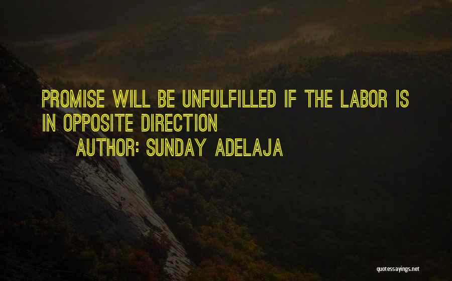 Unfulfilled Quotes By Sunday Adelaja