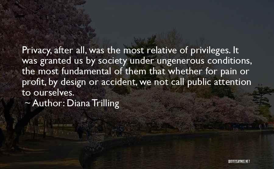 Ungenerous Quotes By Diana Trilling