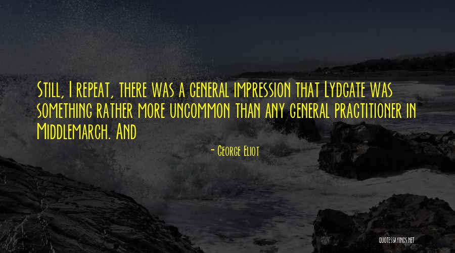 Ungerman Restoration Quotes By George Eliot