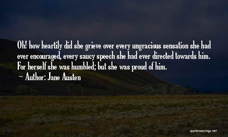 Ungracious Quotes By Jane Austen