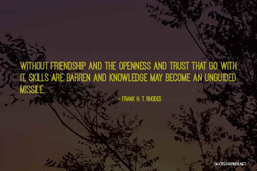 Unguided Quotes By Frank H. T. Rhodes Unguided Quotes By Frank H. T. Rhodes