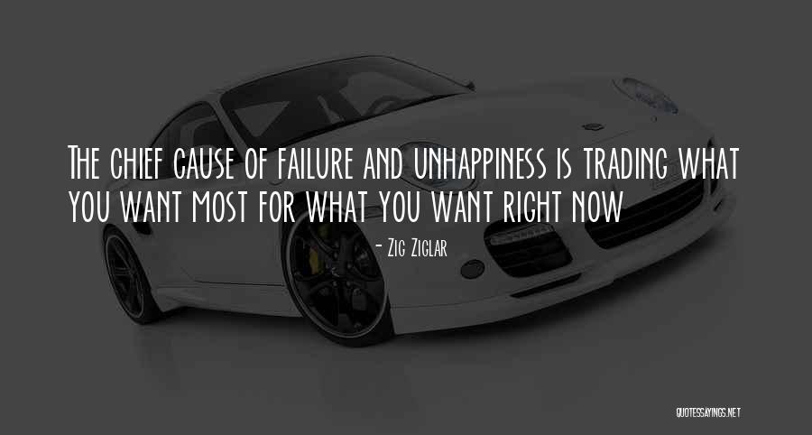 Unhappiness Best Quotes By Zig Ziglar