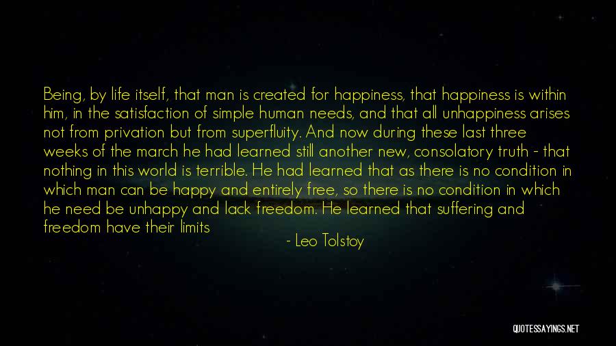 Unhappiness In Life Quotes By Leo Tolstoy