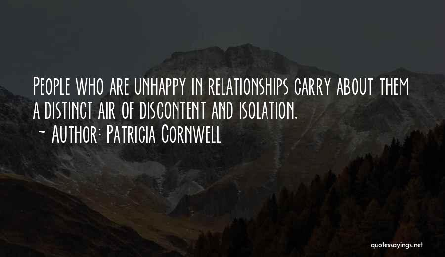 Unhappy Relationships Quotes By Patricia Cornwell