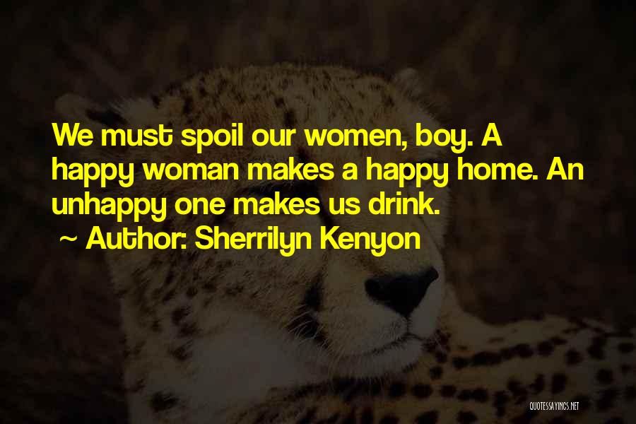Unhappy Woman Quotes By Sherrilyn Kenyon