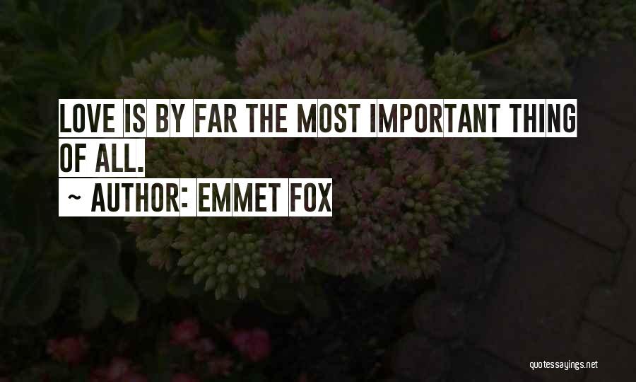 Unharness The Horses Quotes By Emmet Fox