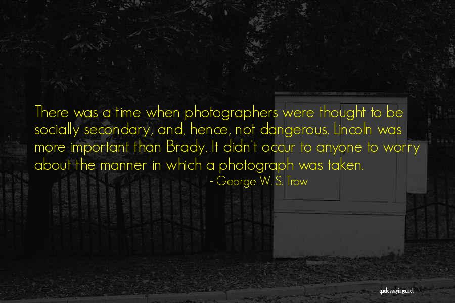 Unhcr Results Quotes By George W. S. Trow Unhcr Results Quotes By George W. S. Trow