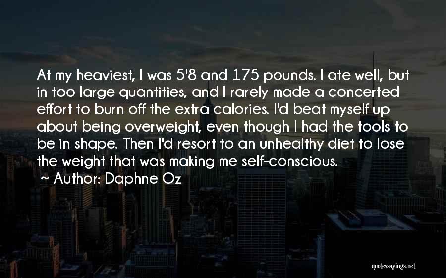 Unhealthy Diet Quotes By Daphne Oz