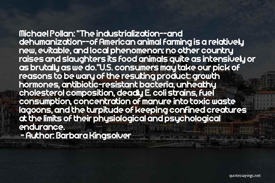 Unhealthy Food Quotes By Barbara Kingsolver