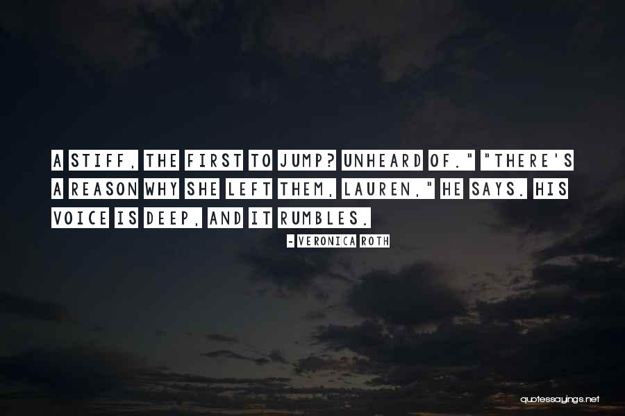 Unheard Voice Quotes By Veronica Roth