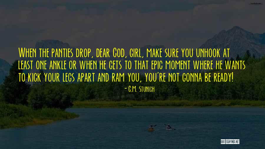 Unhook Quotes By C.M. Stunich Unhook Quotes By C.M. Stunich
