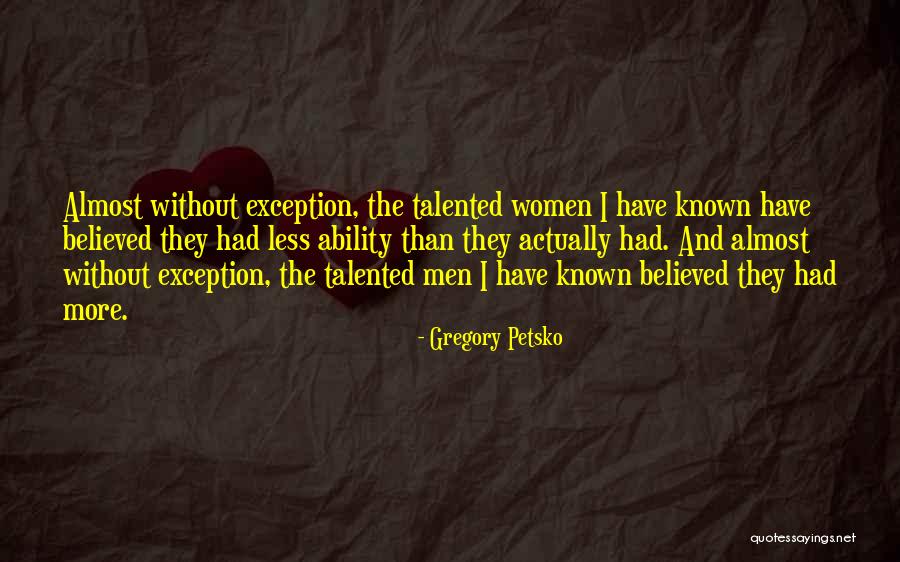 Unhorses Quotes By Gregory Petsko Unhorses Quotes By Gregory Petsko
