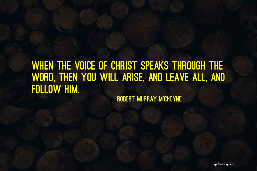 Unhorses Quotes By Robert Murray M'Cheyne Unhorses Quotes By Robert Murray M'Cheyne