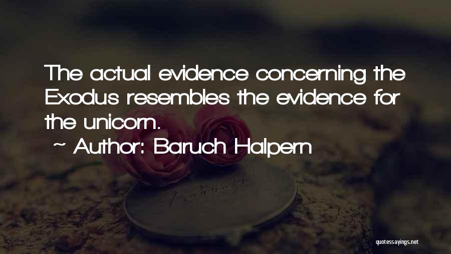 Unicorn Quotes By Baruch Halpern