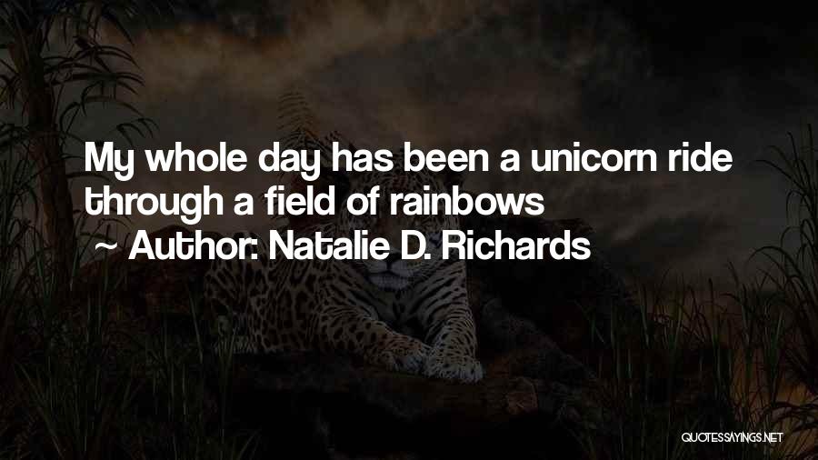 Unicorn Quotes By Natalie D. Richards