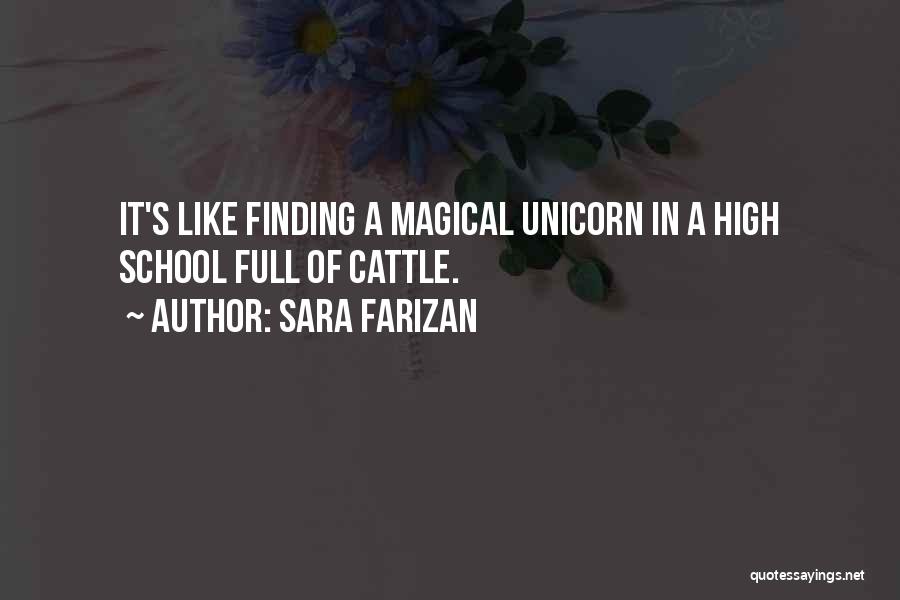 Unicorn Quotes By Sara Farizan