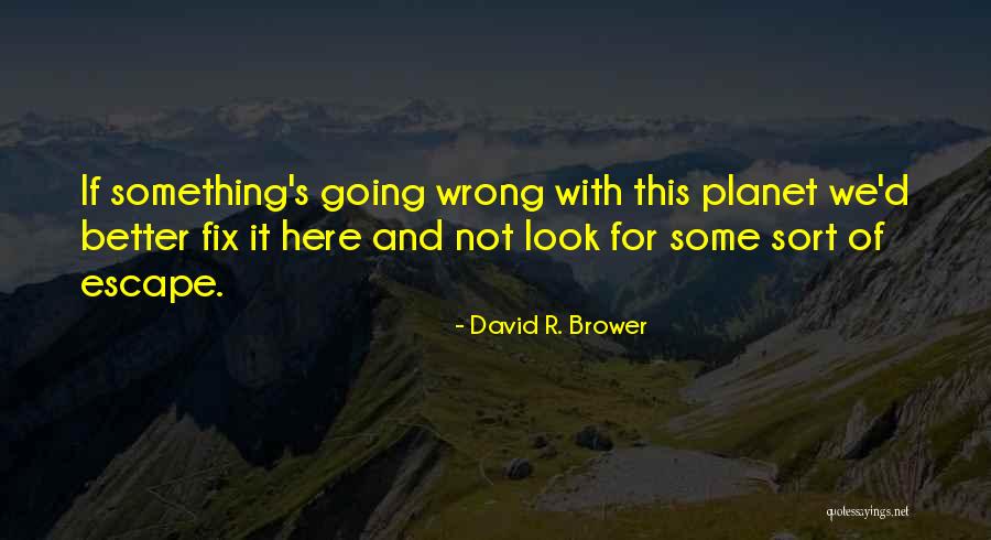Unidirectional Quotes By David R. Brower Unidirectional Quotes By David R. Brower