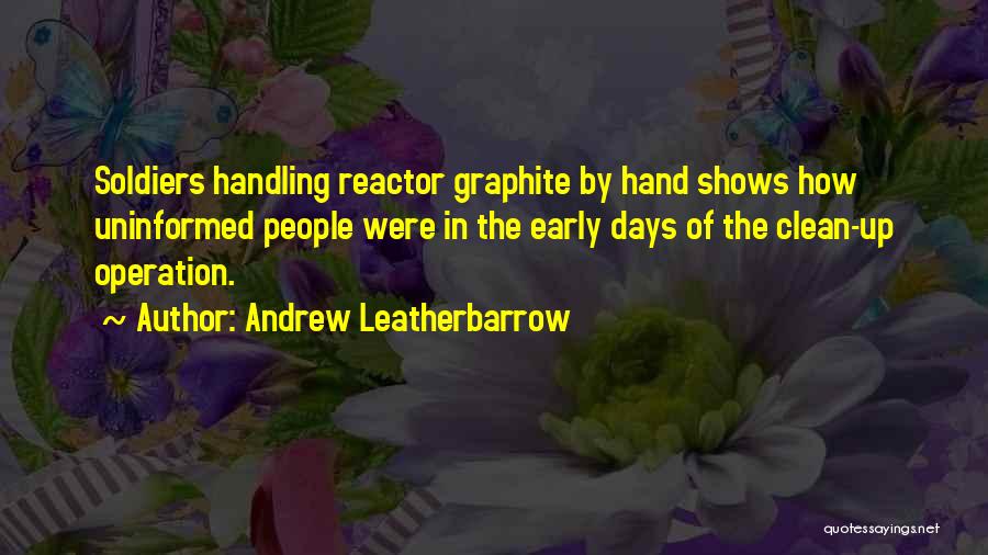 Uninformed Quotes By Andrew Leatherbarrow