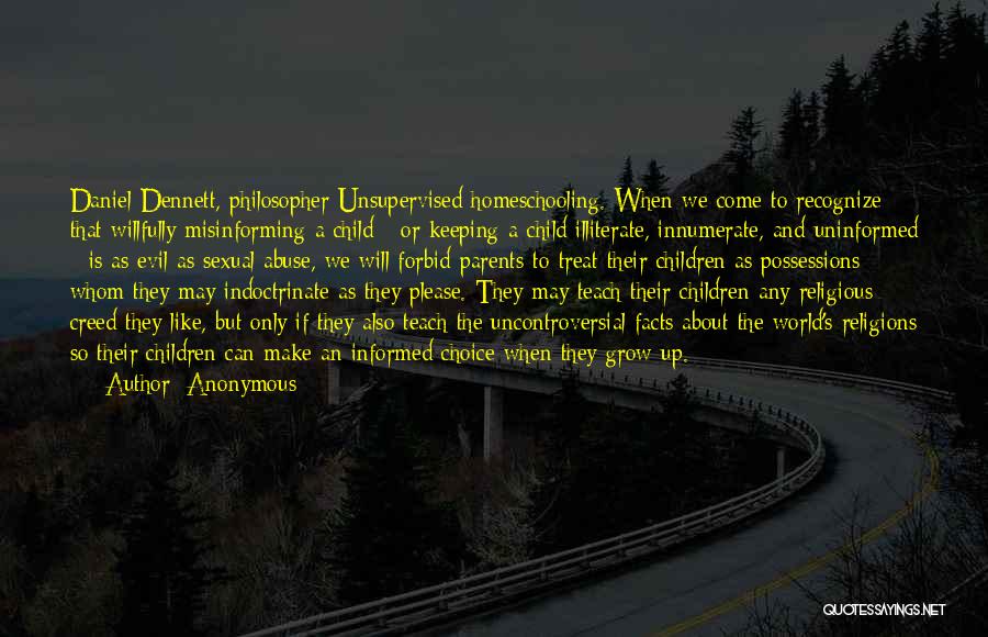 Uninformed Quotes By Anonymous