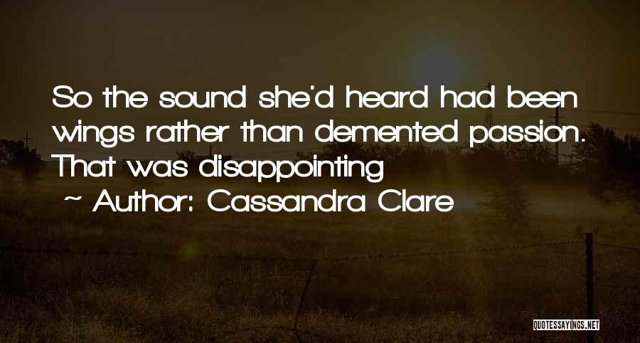 Uninsurable Health Quotes By Cassandra Clare