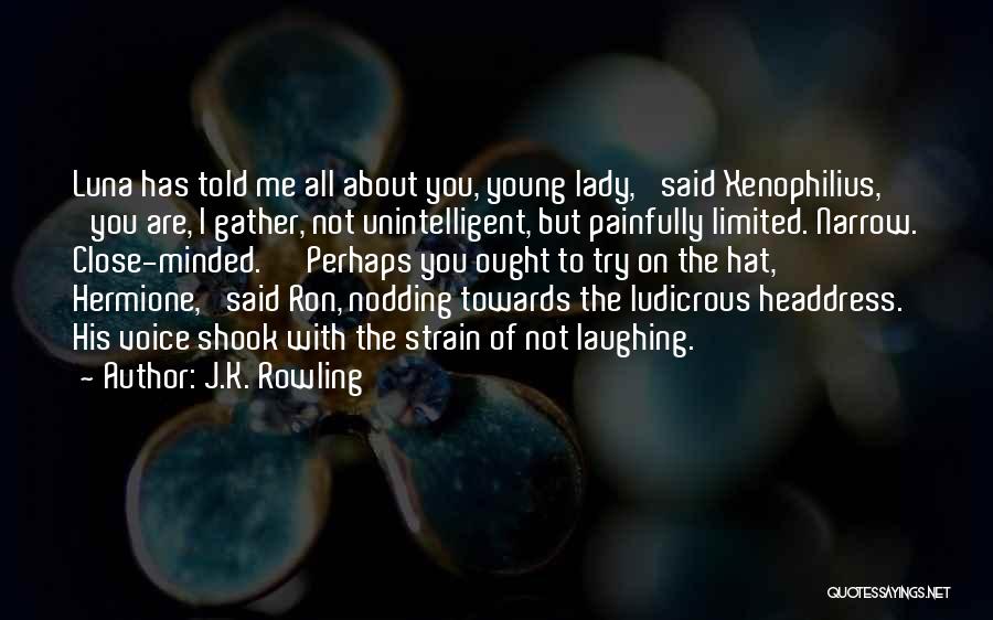 Unintelligent Quotes By J.K. Rowling
