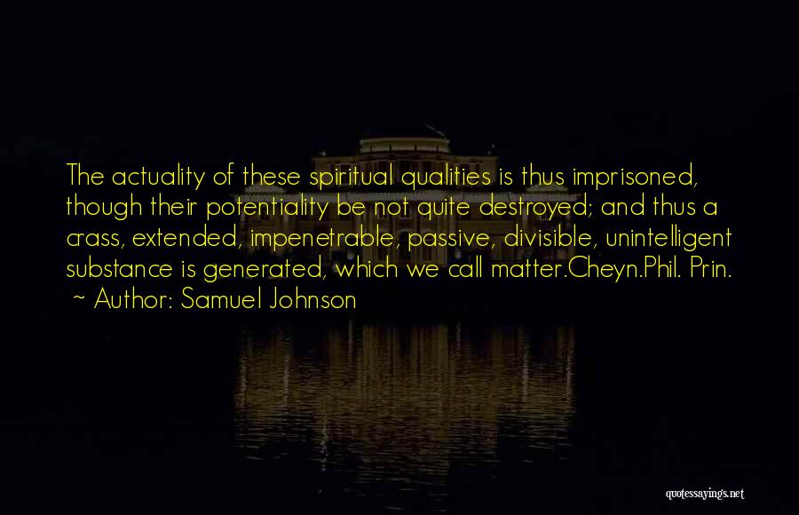 Unintelligent Quotes By Samuel Johnson