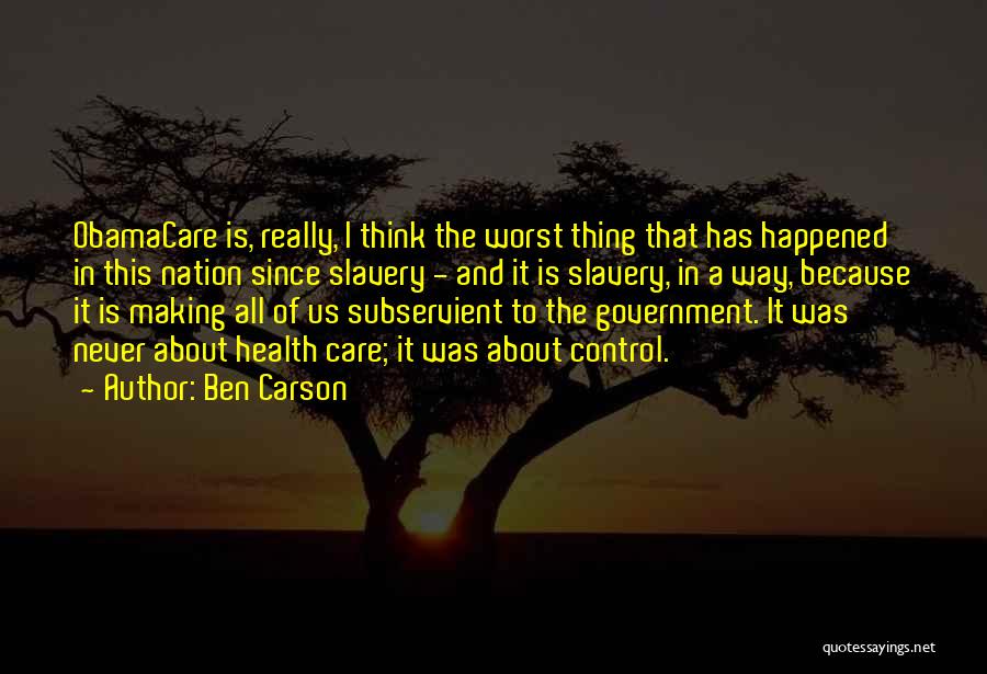 Unintentional Quotes By Ben Carson