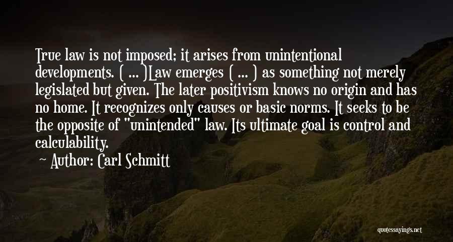 Unintentional Quotes By Carl Schmitt