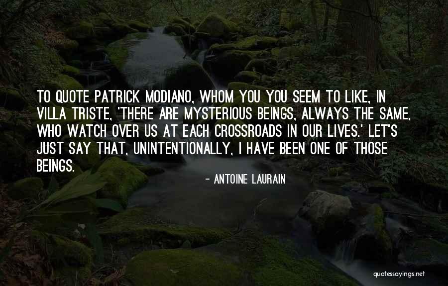 Unintentionally Quotes By Antoine Laurain