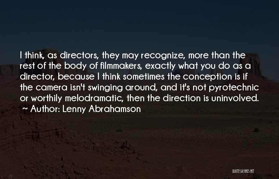 Uninvolved Quotes By Lenny Abrahamson