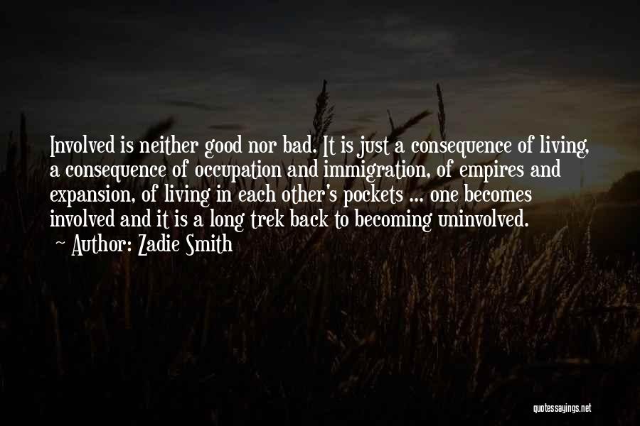 Uninvolved Quotes By Zadie Smith